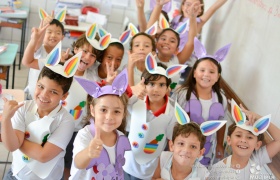 Escola Múltipla em clima de Páscoa!