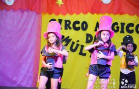 Alunos da Ed. Infantil e 1º ANOS apresentam o “Circo Mágico da Múltipla”