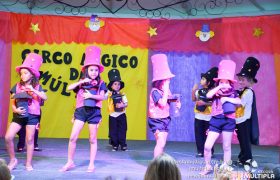 Alunos da Ed. Infantil e 1º ANOS apresentam o “Circo Mágico da Múltipla”