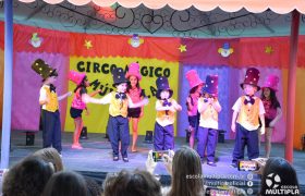 Alunos da Ed. Infantil e 1º ANOS apresentam o “Circo Mágico da Múltipla”