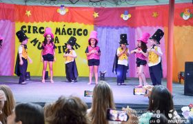 Alunos da Ed. Infantil e 1º ANOS apresentam o “Circo Mágico da Múltipla”