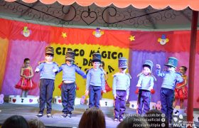 Alunos da Ed. Infantil e 1º ANOS apresentam o “Circo Mágico da Múltipla”