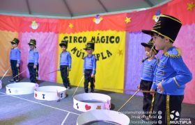 Alunos da Ed. Infantil e 1º ANOS apresentam o “Circo Mágico da Múltipla”