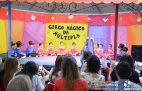 Alunos da Ed. Infantil e 1º ANOS apresentam o “Circo Mágico da Múltipla”