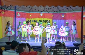 Alunos da Ed. Infantil e 1º ANOS apresentam o “Circo Mágico da Múltipla”