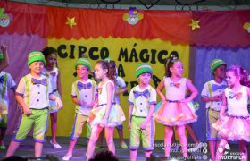 Alunos da Ed. Infantil e 1º ANOS apresentam o “Circo Mágico da Múltipla”