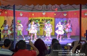 Alunos da Ed. Infantil e 1º ANOS apresentam o “Circo Mágico da Múltipla”