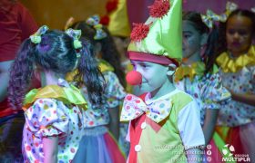 Alunos da Ed. Infantil e 1º ANOS apresentam o “Circo Mágico da Múltipla”
