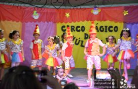 Alunos da Ed. Infantil e 1º ANOS apresentam o “Circo Mágico da Múltipla”