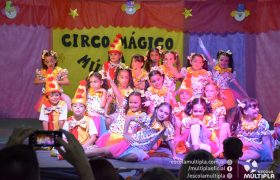 Alunos da Ed. Infantil e 1º ANOS apresentam o “Circo Mágico da Múltipla”