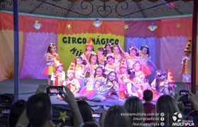 Alunos da Ed. Infantil e 1º ANOS apresentam o “Circo Mágico da Múltipla”