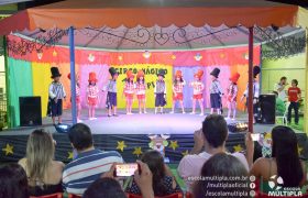 Alunos da Ed. Infantil e 1º ANOS apresentam o “Circo Mágico da Múltipla”