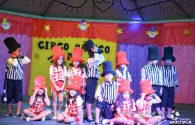 Alunos da Ed. Infantil e 1º ANOS apresentam o “Circo Mágico da Múltipla”