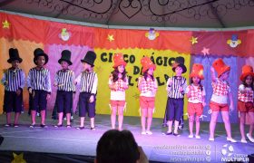 Alunos da Ed. Infantil e 1º ANOS apresentam o “Circo Mágico da Múltipla”