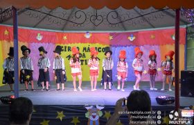 Alunos da Ed. Infantil e 1º ANOS apresentam o “Circo Mágico da Múltipla”