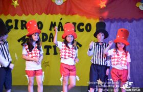 Alunos da Ed. Infantil e 1º ANOS apresentam o “Circo Mágico da Múltipla”