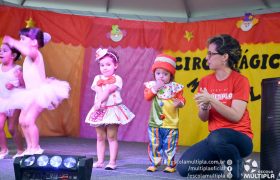 Alunos da Ed. Infantil e 1º ANOS apresentam o “Circo Mágico da Múltipla”