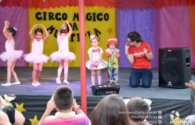 Alunos da Ed. Infantil e 1º ANOS apresentam o “Circo Mágico da Múltipla”