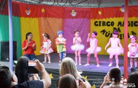 Alunos da Ed. Infantil e 1º ANOS apresentam o “Circo Mágico da Múltipla”