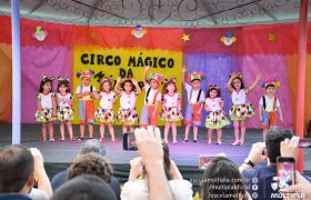 Alunos da Ed. Infantil e 1º ANOS apresentam o “Circo Mágico da Múltipla”