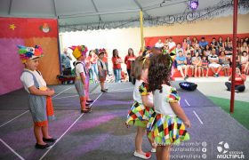 Alunos da Ed. Infantil e 1º ANOS apresentam o “Circo Mágico da Múltipla”