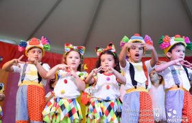 Alunos da Ed. Infantil e 1º ANOS apresentam o “Circo Mágico da Múltipla”