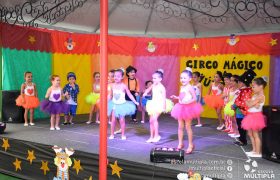 Alunos da Ed. Infantil e 1º ANOS apresentam o “Circo Mágico da Múltipla”