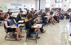 Escola Múltipla marcou presença na Mini-ONU 2017