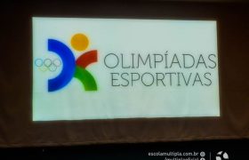 Premiação das Olimpíadas Esportivas 