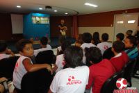 Festa Literária entre alunos da Escola Múltipla