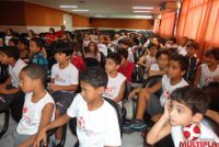 Festa Literária entre alunos da Escola Múltipla