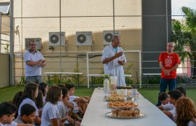 Projeto culinário em Ciências.