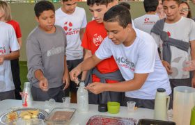 Projeto culinário em Ciências.