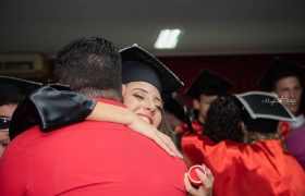 Colação de grau dos alunos da terceira série do Ensino Médio