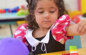 A Semana da Criança está sendo comemorado com muita alegria.