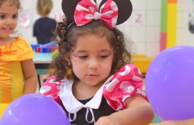 A Semana da Criança está sendo comemorado com muita alegria.