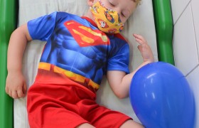 A Semana da Criança está sendo comemorado com muita alegria.