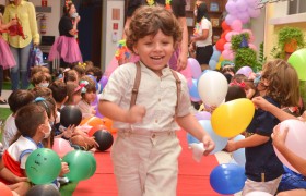 A Semana da Criança está sendo comemorado com muita alegria.