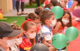 A Semana da Criança está sendo comemorado com muita alegria.