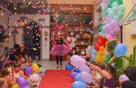 A Semana da Criança está sendo comemorado com muita alegria.