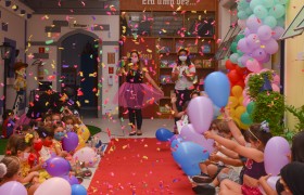 A Semana da Criança está sendo comemorado com muita alegria.