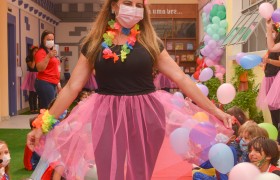 A Semana da Criança está sendo comemorado com muita alegria.