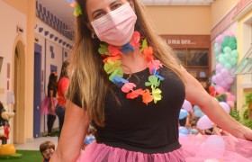 A Semana da Criança está sendo comemorado com muita alegria.