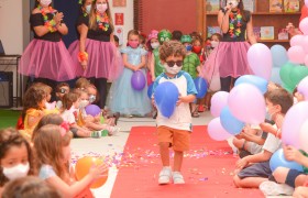 A Semana da Criança está sendo comemorado com muita alegria.