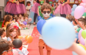 A Semana da Criança está sendo comemorado com muita alegria.