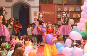 A Semana da Criança está sendo comemorado com muita alegria.