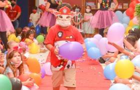 A Semana da Criança está sendo comemorado com muita alegria.