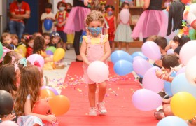 A Semana da Criança está sendo comemorado com muita alegria.