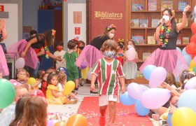 A Semana da Criança está sendo comemorado com muita alegria.