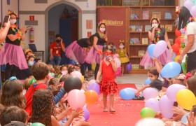 A Semana da Criança está sendo comemorado com muita alegria.